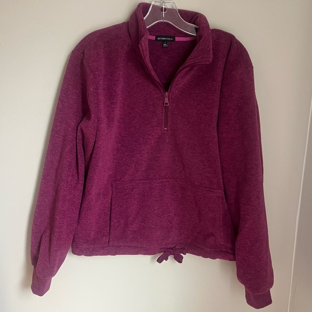 NWOT Beyond Yoga “New Terrain Pullover” Size Small - Picture 3 of 6